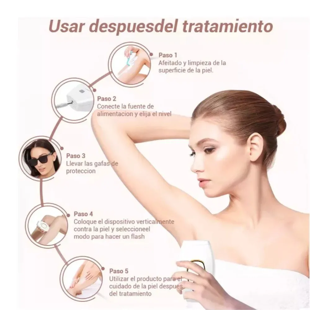 Depiladora Laser Ipl Permanente